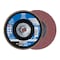 Pferd 5" x 5/8-11 Thd. POLIFAN Flap Disc - A SG STEELOX, Aluminum oxide, 60 Grit, Flat 62260 - alternate 1